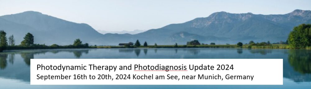 Photodynamic Therapy and Photodiagnosis Update 2024  September 16th to